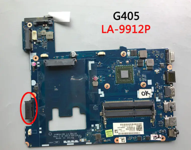 Lenovo G405 G505 LA-9912Pマザーボード
