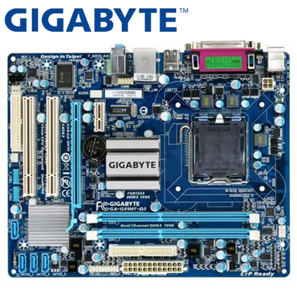 ギガバイトGA-G41MT-D3デスクトップマザーボードG41ソケットLGA 775コア2ペンティアムセレロンDDR3 8G用