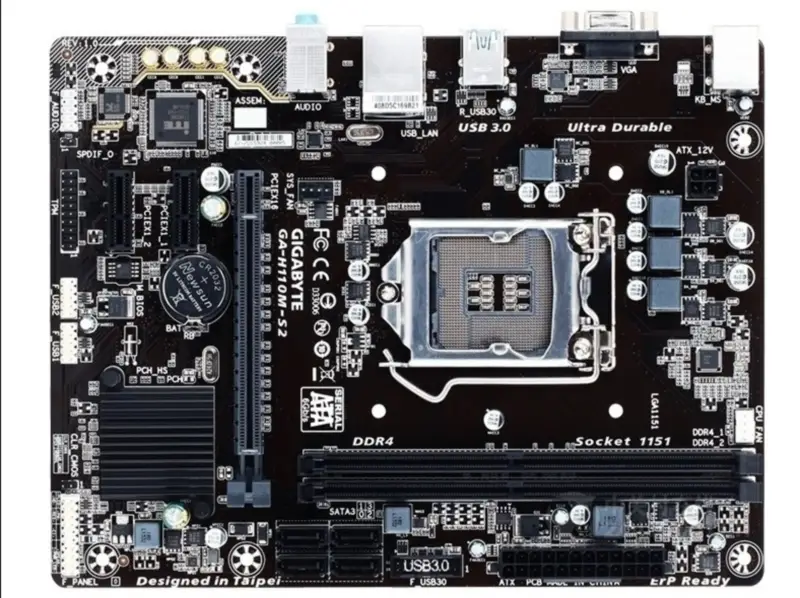 ギガバイト GA-H110M-S2 マザーボード LGA1151/DDR4/32G/M-ATX