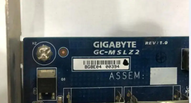 Gigabyte GC-MSLZ2 SAS2008 6GB SAS レイドカード RAID 0/1/1E/10 対応 4T 6T 8T