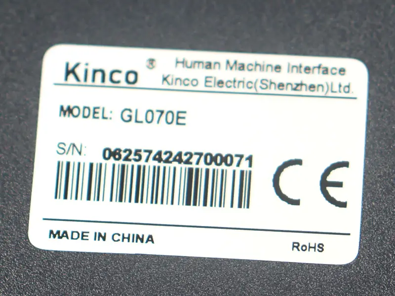 Kinco GL070E HMI タッチスクリーン 7インチ