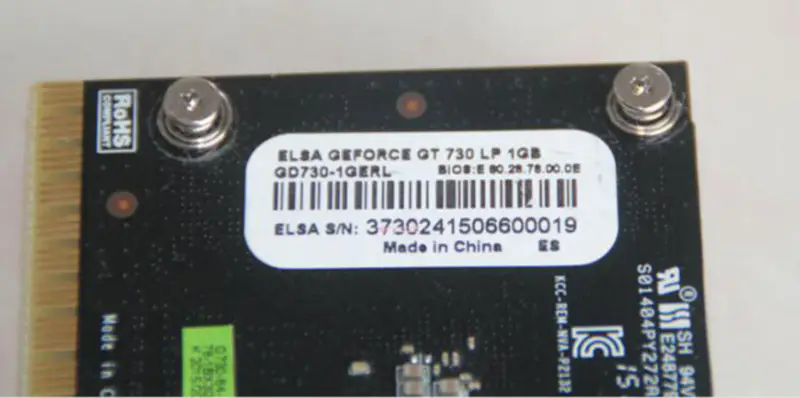 ELSA GEFORCE GT730 1Gグラフィックスカード