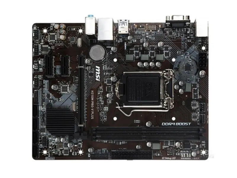 MSI H310M PRO-V PLUSマザーボード Socket AM4 DDR4 Intel H310M H310M USB3.0用