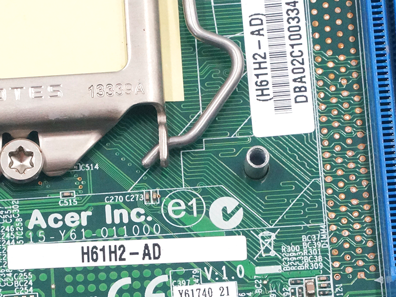 Acer LGA 1155 H61H2-ADマザーボード