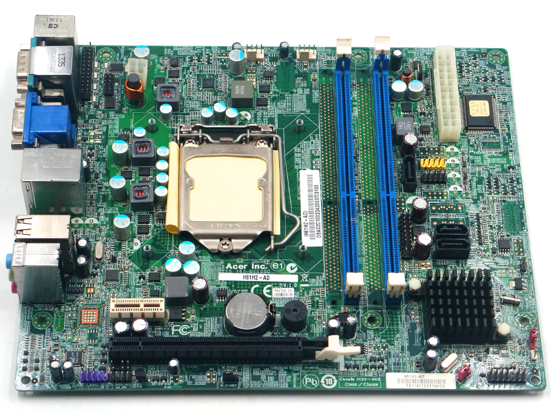 Acer LGA 1155 H61H2-ADマザーボード