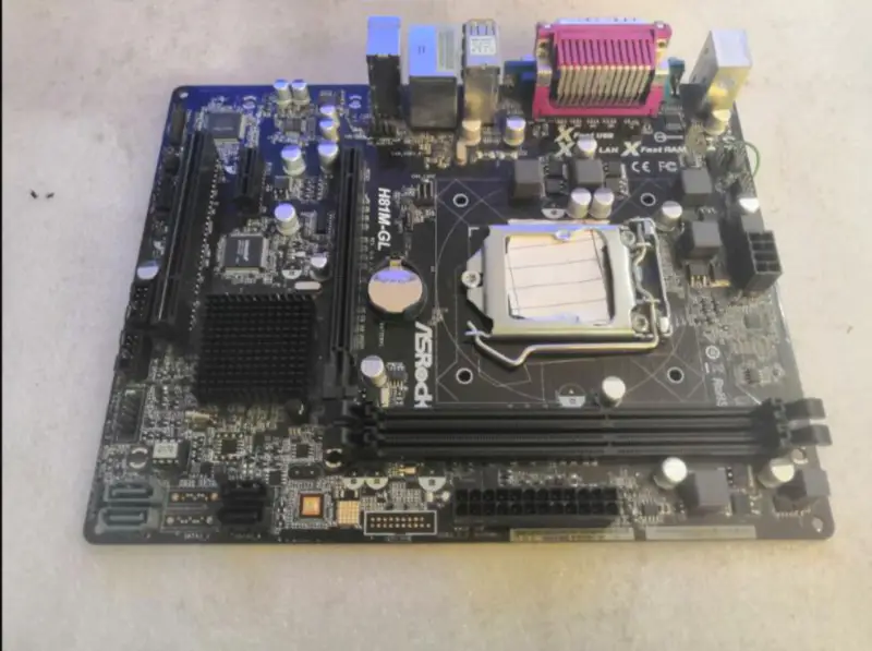 ASRock H81M-GL マザーボード LGA1150 H81 USB3.0 SATA3 DDR3
