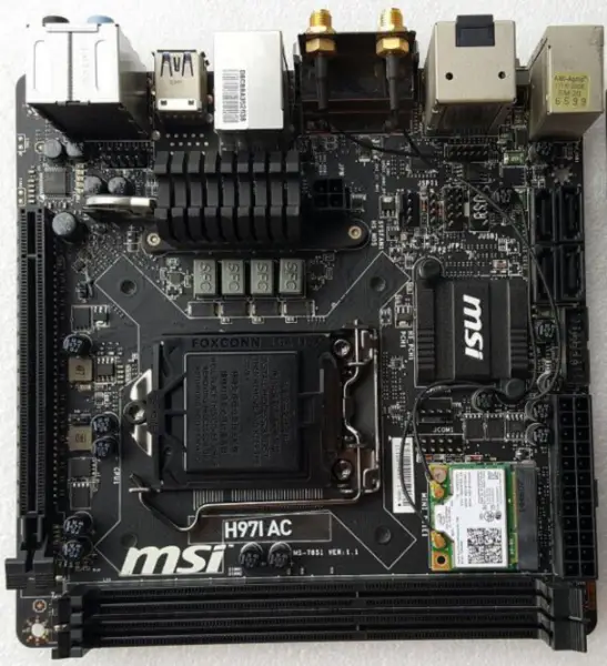 MSI H97I ACマザーボード