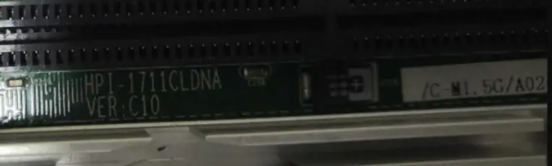 EVOC HPI-1711CLDNA VER:C10 PCISA 産業用マザーボード
