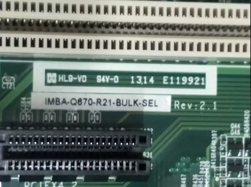 IEI IMBA-Q670-R21 REV 2.1 006B216-00-210-RS 産業機器用マザーボード