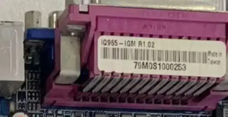 ASM IQ965-IGM R1.02 産業用マザーボード