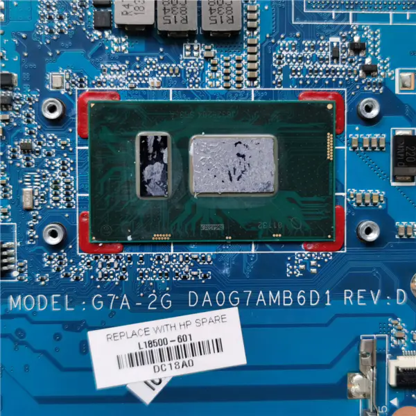 HP Pavilion 14-CE TPN-Q207 DA0G7AMB6D1 L18500-601マザーボード