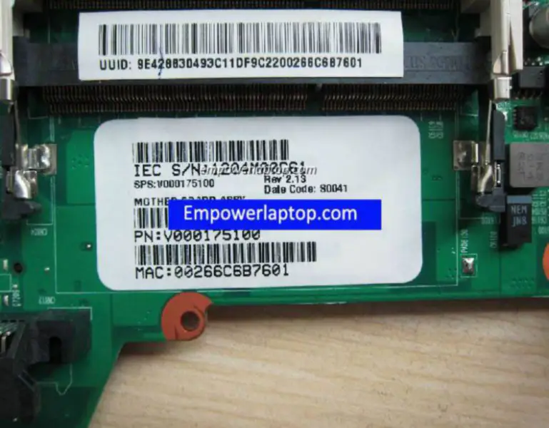 東芝L510 L532 V000175100マザーボード