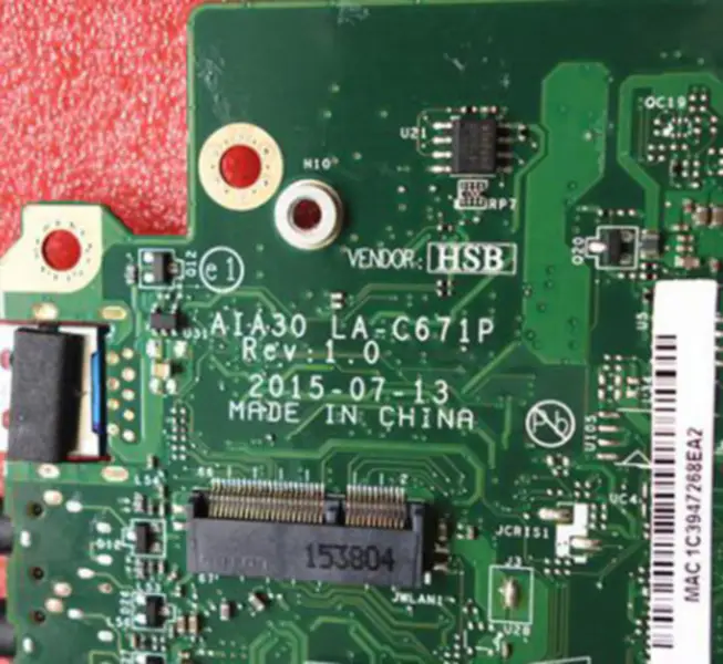 レノボ S200Z C2000 AIOマザーボード N3700 AIA30 LA-C671P IBSWSC 03T7441 メインボード