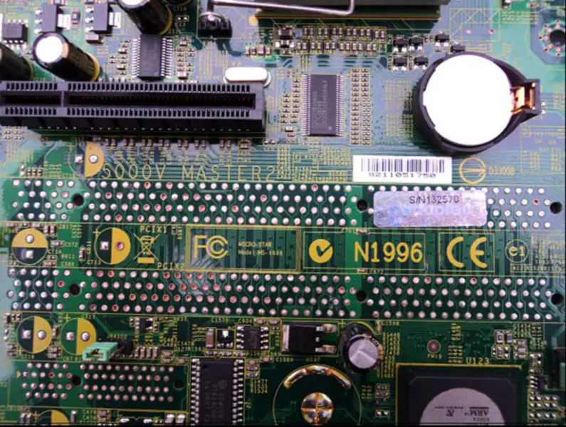 MSI 5000V MASTER2 MS-9638 LGA 771 デュアルサーバーマザーボード