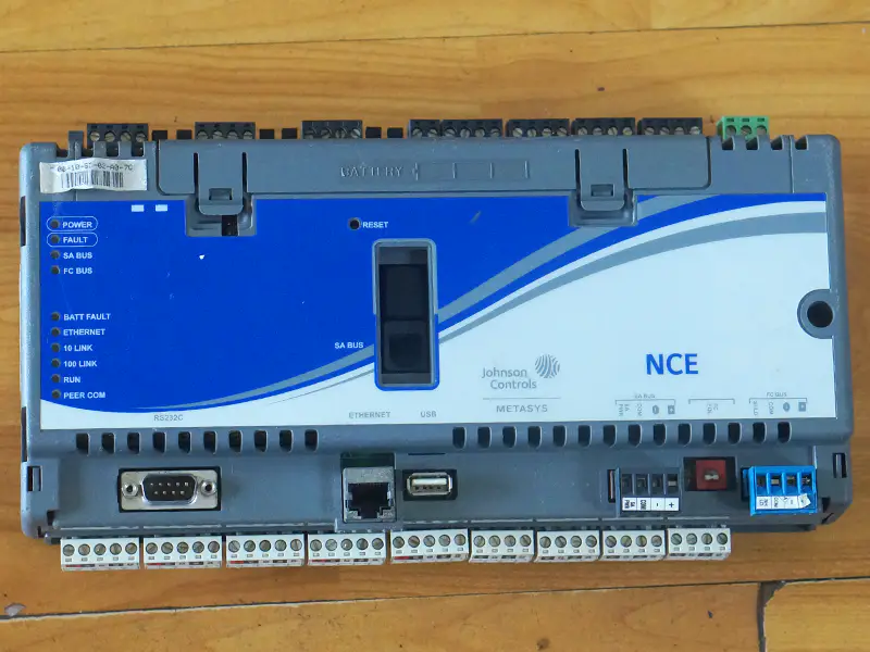 ジョンソンコントロールズ MS-NCE2510-0 RY1 1034 Rev H S/W Ver 5.0