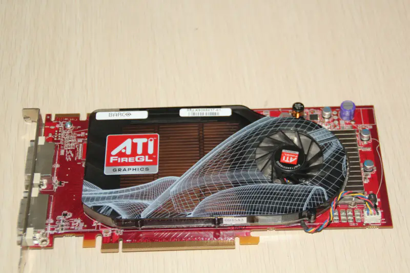 BARCO MXRT 5200 AMD ATI FireGL V5600 512M グラフィックカード