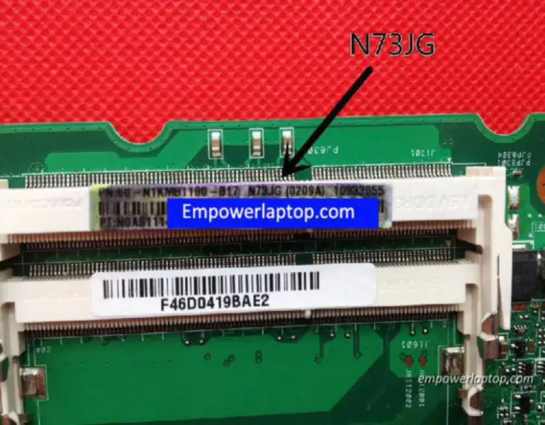 Asus N73JGマザーボード