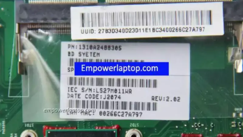東芝NB510 V000268040 6050A2488301-MB-A02 N2800マザーボード