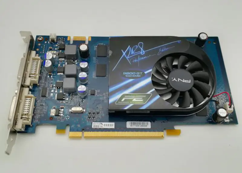 NVIDIA GeForce 9800GTグラフィックスカード