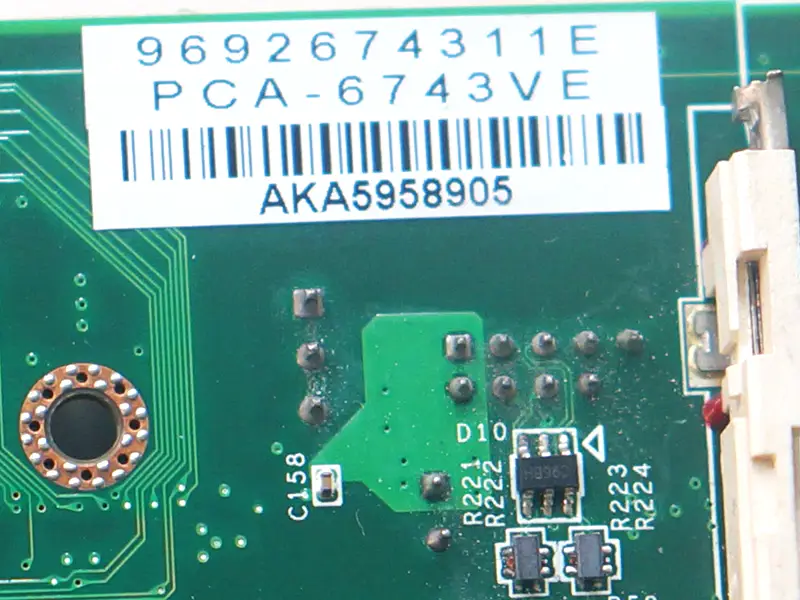 アドバンテック PCA-6743 PCA-6743VE 産業用マザーボード PC104なし