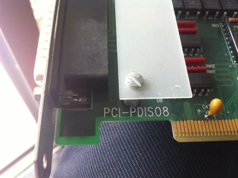 PCIP-SCOPE PCI-PDIS08 データ記録カード