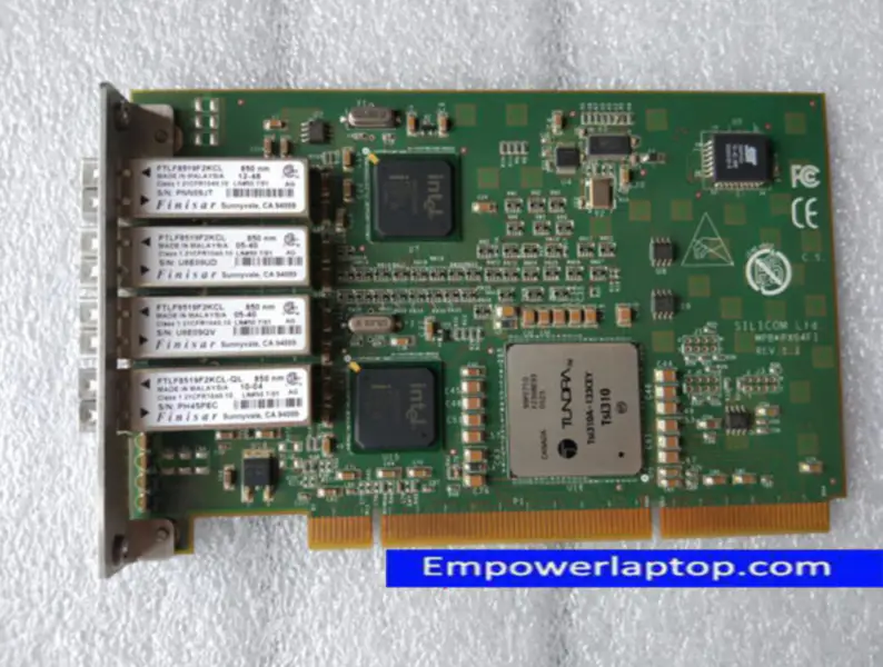 SILICOM PXG4FI QUADポートファイバーギガビットイーサネットPCI-Xサーバアダプタ