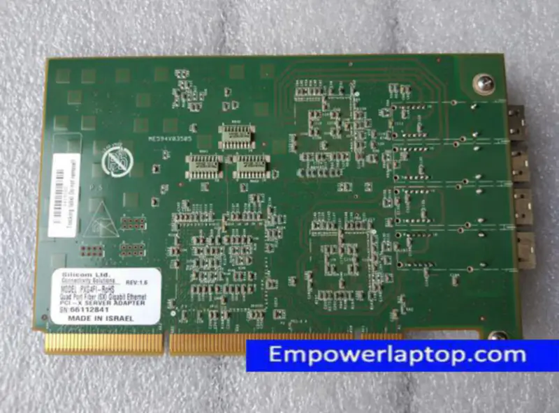 SILICOM PXG4FI QUADポートファイバーギガビットイーサネットPCI-Xサーバアダプタ