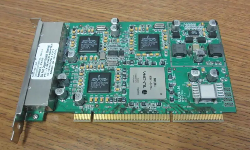 SILICOM PXG6 6ポート銅線ギガビット・イーサネットPCI-Xサーバ・アダプタ