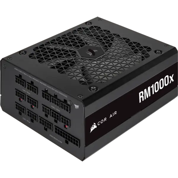 Cors 空気電源ユニット Psu Rm1000x 1000w ゴールド フル モジュール ファン スタート-ストップ インテリジェント ウェイク アップ Rps0125 サポート Rtx 4090
