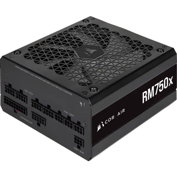 Cors の空気電源装置 Psu Rm750x 750w の金の証明の完全なモジュール ファンの開始停止理性的な航跡 Rps0123