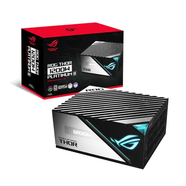 デスクトップパワーサプライユニットとしてRog Thor 1200p2ゲーミングPsuコンピュータ電源サポートRtx 4090 4080 Rog-thor-1200p2-ゲーミング