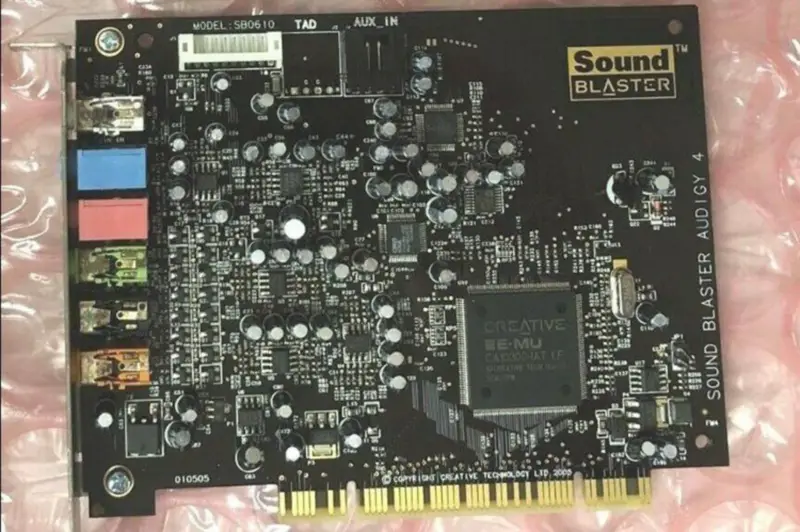 クリエイティブサウンドブラスターオーディジー4バリューSB0610チャンネル7.1サウンドカード