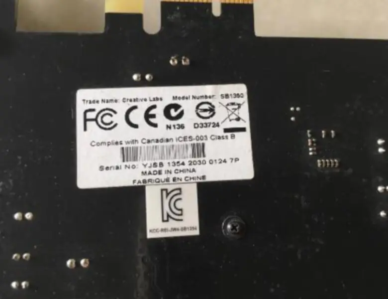 Creative Sound Blaster Recon3D SB1350 サウンドカード