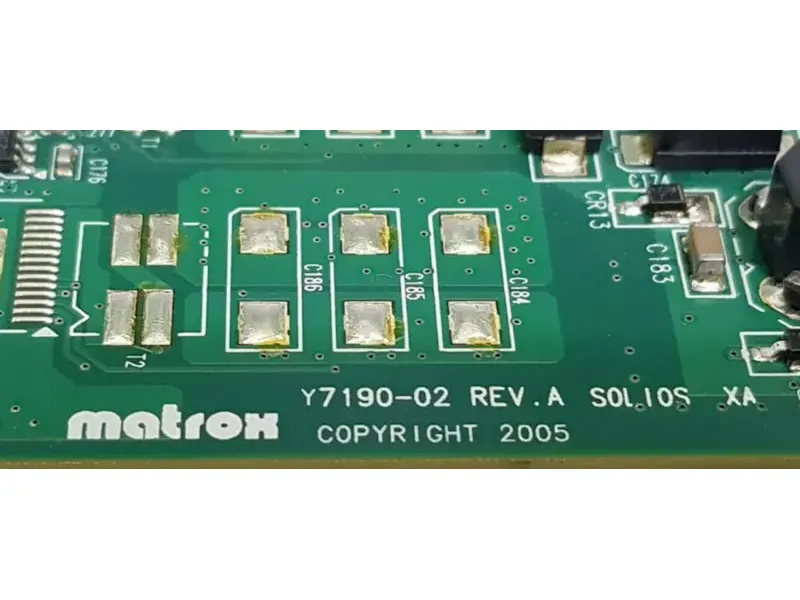 MATROX Solios XA SOL6M4A Y7190-02 REV.A PCIカード産業用マザーボード