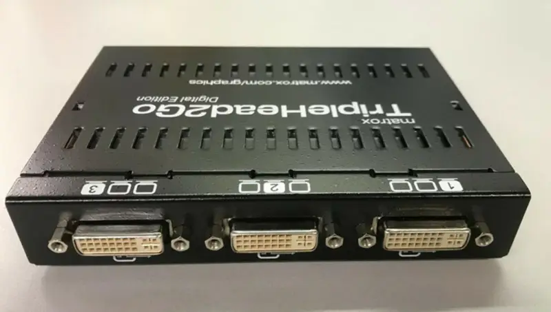 Matrox TripleHead2Go Digital T2G-D3D-IF マルチディスプレイアダプタ