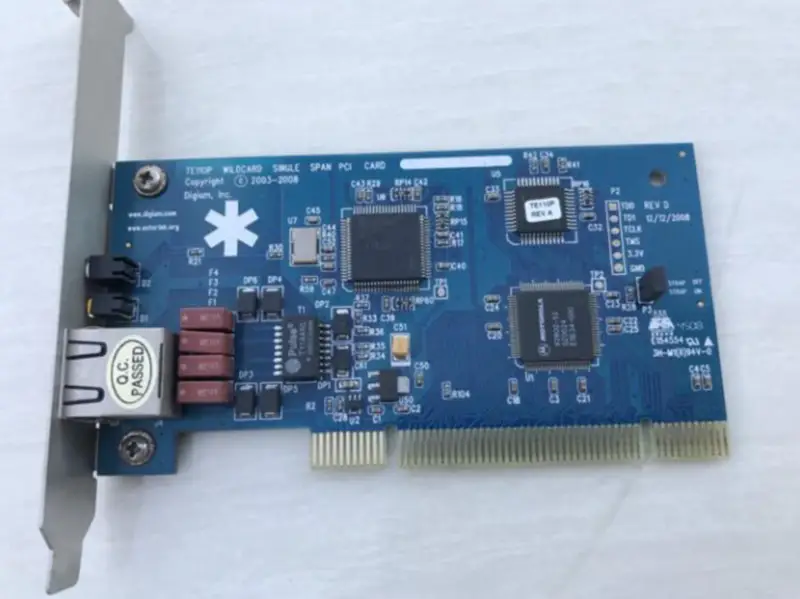 アスタリスクE1カード TE110Pデジタル1ポートアスタリスクカード アスタリスクE1/T1/J1カード シングルポート