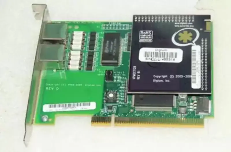 DIGIUM TE210P DUAI T1/E1 PCI インターフェース PCI ワイルドカード産業用マザーボード