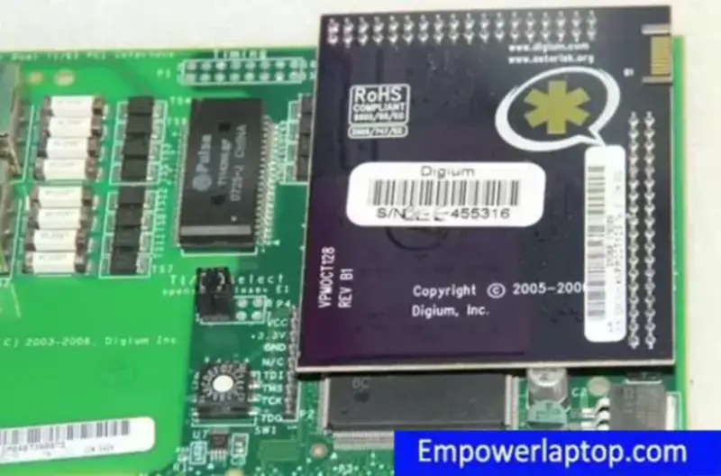 DIGIUM TE210P DUAI T1/E1 PCI インターフェース PCI ワイルドカード産業用マザーボード