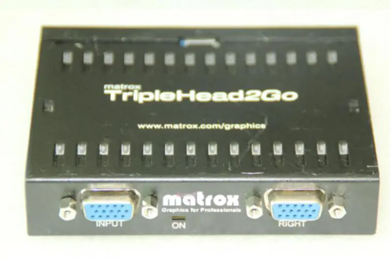 Matrox TripleHead2Go デジタルマルチディスプレイアダプター