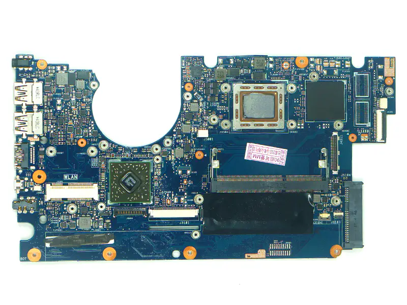 AsusマザーボードU38N REV 2.1は4655m 2gと統合された