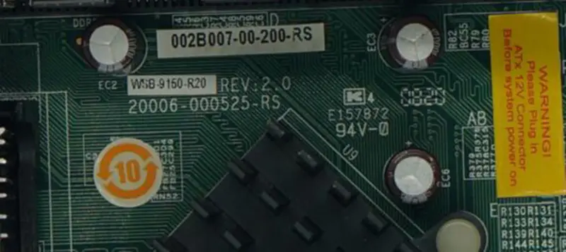 IEI WSB-9150-R20 REV:2.0 産業用マザーボード