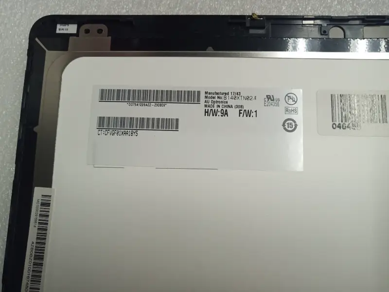 タッチスクリーンとほぼ新しいHP X360 14-BA 14-CD B140XTN02.E LCDアセンブリ
