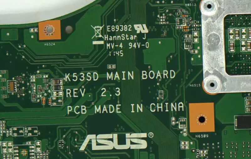 Asus X53Eマザーボード
