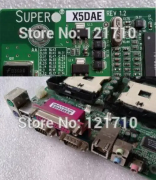 Supermicro X5DAE REV 1.2 デュアル 604 ソケット 産業用機器ボード