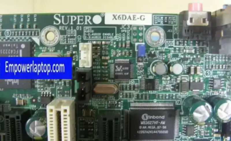SuperMicro X6DAE-G 800 FSB ワークステーションマザーボード デュアルPCI-Eスロット