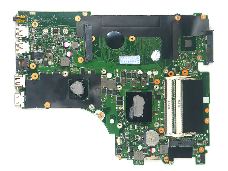 GT740M 2GB搭載Asus A750J K750J K750JB X750JBマザーボード