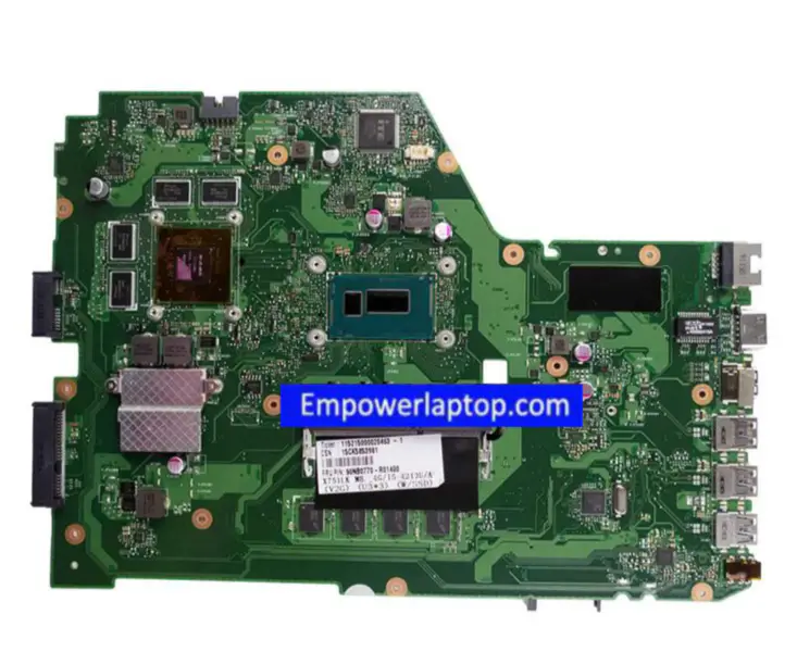 ASUS X751Lのラップトップのためのオンボード4G RAMのマザーボードが付いているAsus X751LK