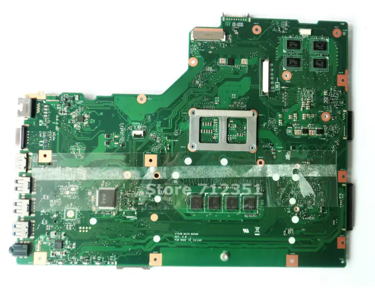 ASUS X75VB 4GB RAMマザーボード
