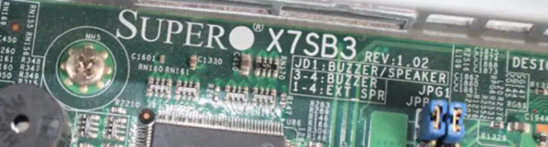 SuperMicro X7SB3 REV 1.02 サーバー・マザーボード