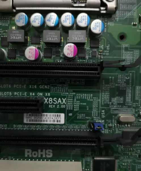 SuperMicro X8SAX REV 2.00 サーバー・マザーボード LGA 1366 X58 DDR3